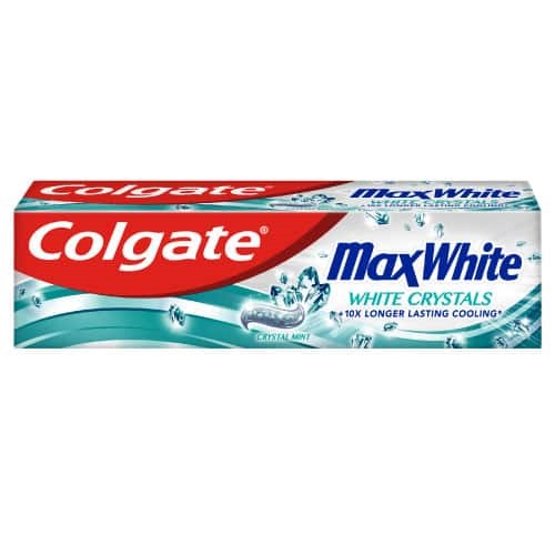 Colgate Toothpaste Max White Chrystal Mint (75ml)