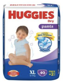 Huggies Dry Pants Dry XL SJP