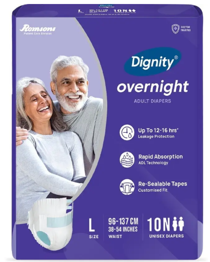 Dignity Overnight Adult Diapers Large