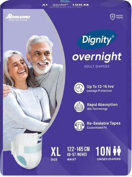Dignity Overnight Adult Diapers XL